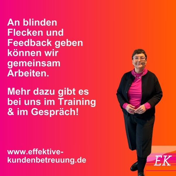 Wo ist dein blinder Fleck?