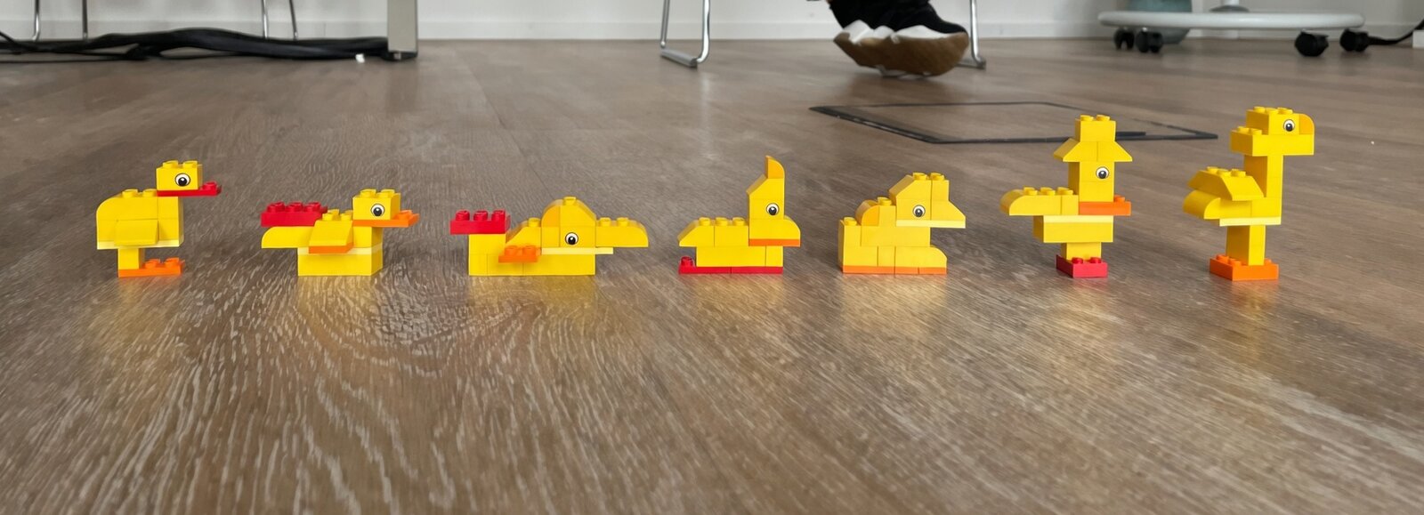 Bunte Enten – das verspielte EK-Motiv